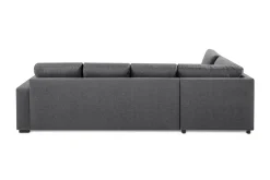 Crazy Limited Edition 4-sits Vänstervänd L-formad Schäslongsoffa i Tyg