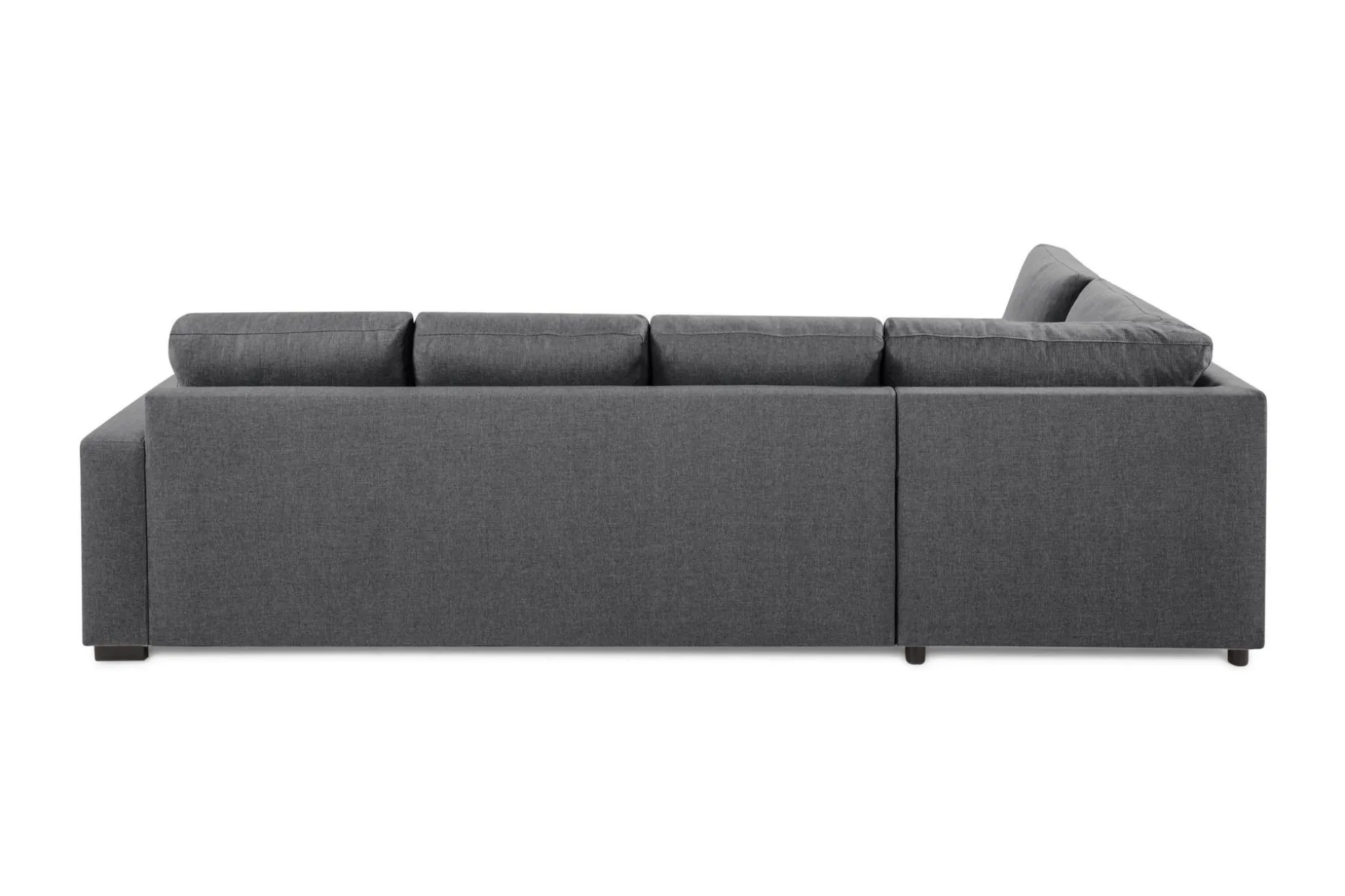 Crazy Limited Edition 4-sits Vänstervänd L-formad Schäslongsoffa i Tyg