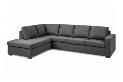 Crazy Limited Edition 4-sits Vänstervänd L-formad Schäslongsoffa i Tyg