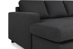 Crazy 5-sits Högervänd U-formad X-Large Soffa med Divan och Schäslong i Tyg