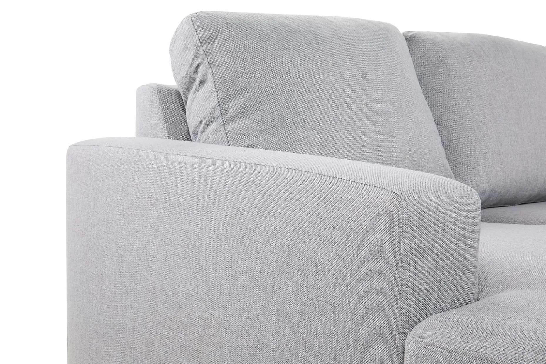 Crazy 6-sits Högervänd U-formad XX-Large Soffa med Divan och Schäslong i Tyg