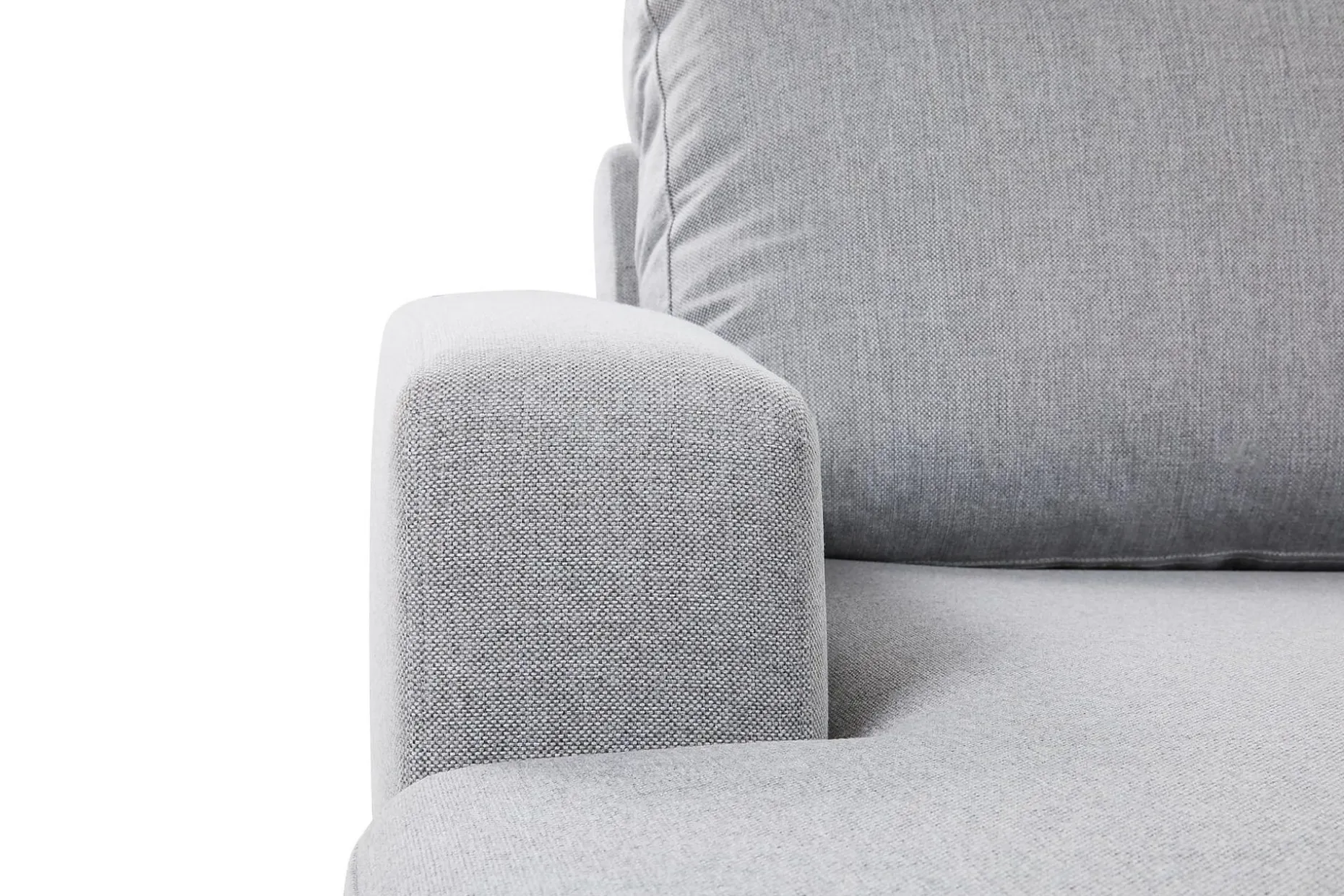 Crazy 6-sits Högervänd U-formad XX-Large Soffa med Divan och Schäslong i Tyg