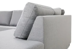 Crazy 6-sits Högervänd U-formad XX-Large Soffa med Divan och Schäslong i Tyg