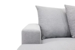Crazy 5-sits Högervänd U-formad X-Large Soffa med Divan och Schäslong i Tyg inkl Kuvertkuddar