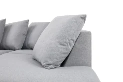 Crazy 5-sits Högervänd U-formad X-Large Soffa med Divan och Schäslong i Tyg inkl Kuvertkuddar