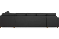 Crazy 5-sits Högervänd U-formad X-Large Soffa med Divan och Schäslong i Tyg