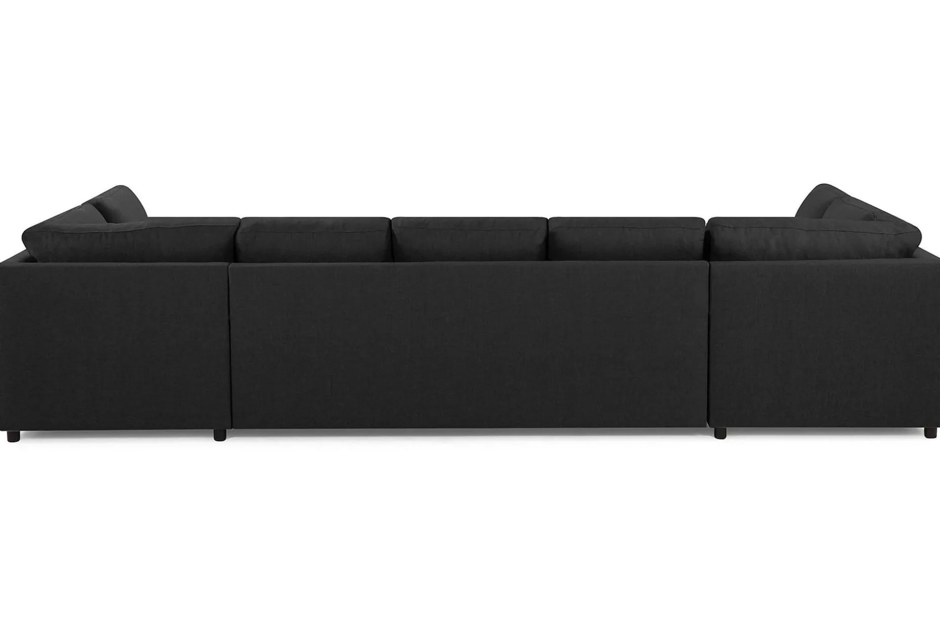 Crazy 5-sits U-formad Soffa med dubbelschäslong i Tyg