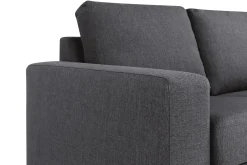 Crazy 4-sits Vändbar L-formad Divansoffa i Tyg