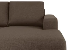 Crazy 4-sits Vänstervänd U-formad Large Soffa med Divan och Schäslong i Tyg
