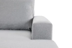 Crazy 4-sits Vänstervänd U-formad Large Soffa med Divan och Schäslong i Tyg