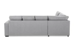 Crazy 4-sits Vänstervänd U-formad Large Soffa med Divan och Schäslong i Tyg