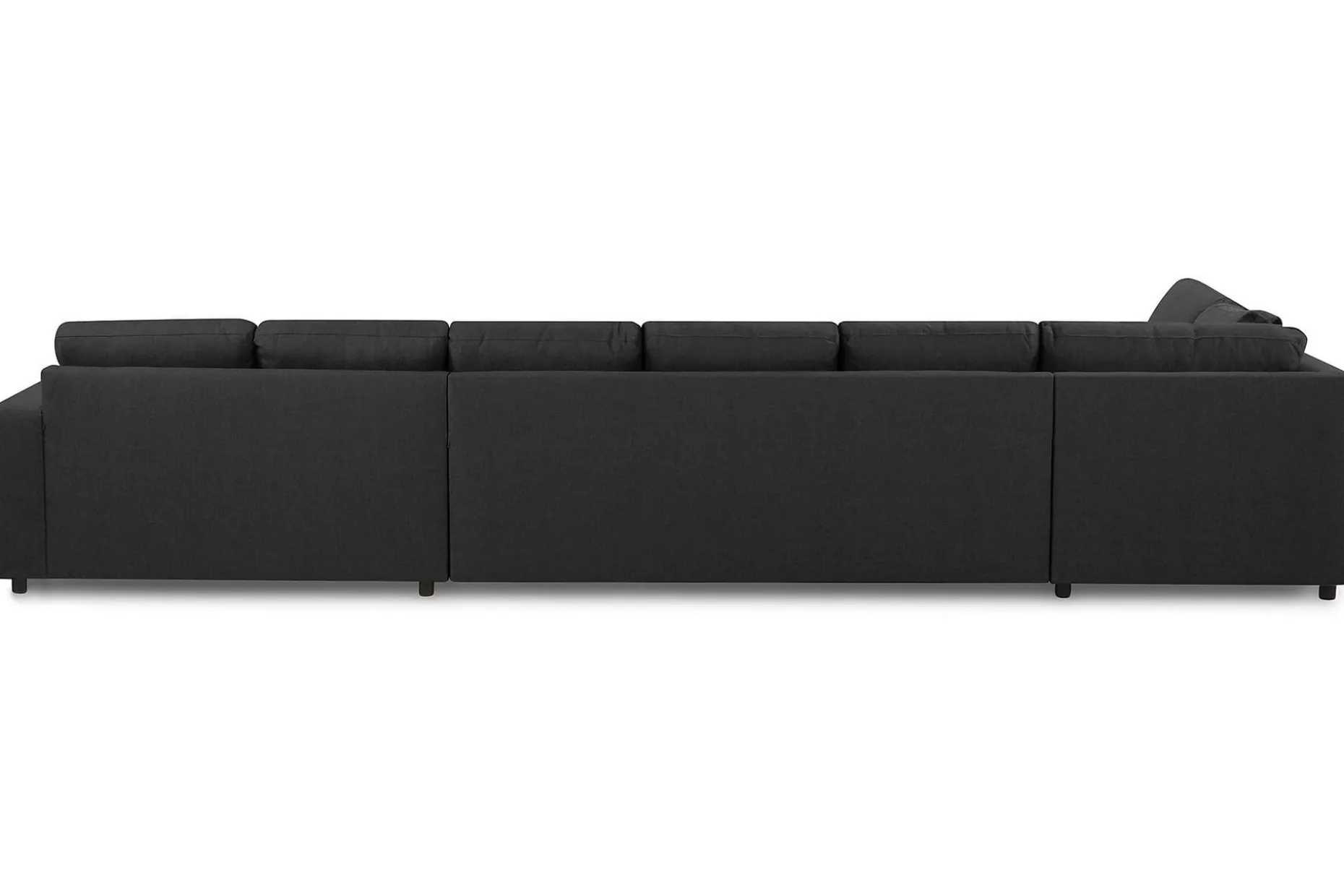 Crazy 6-sits Vänstervänd U-formad XX-Large Soffa med Divan och Schäslong i Tyg