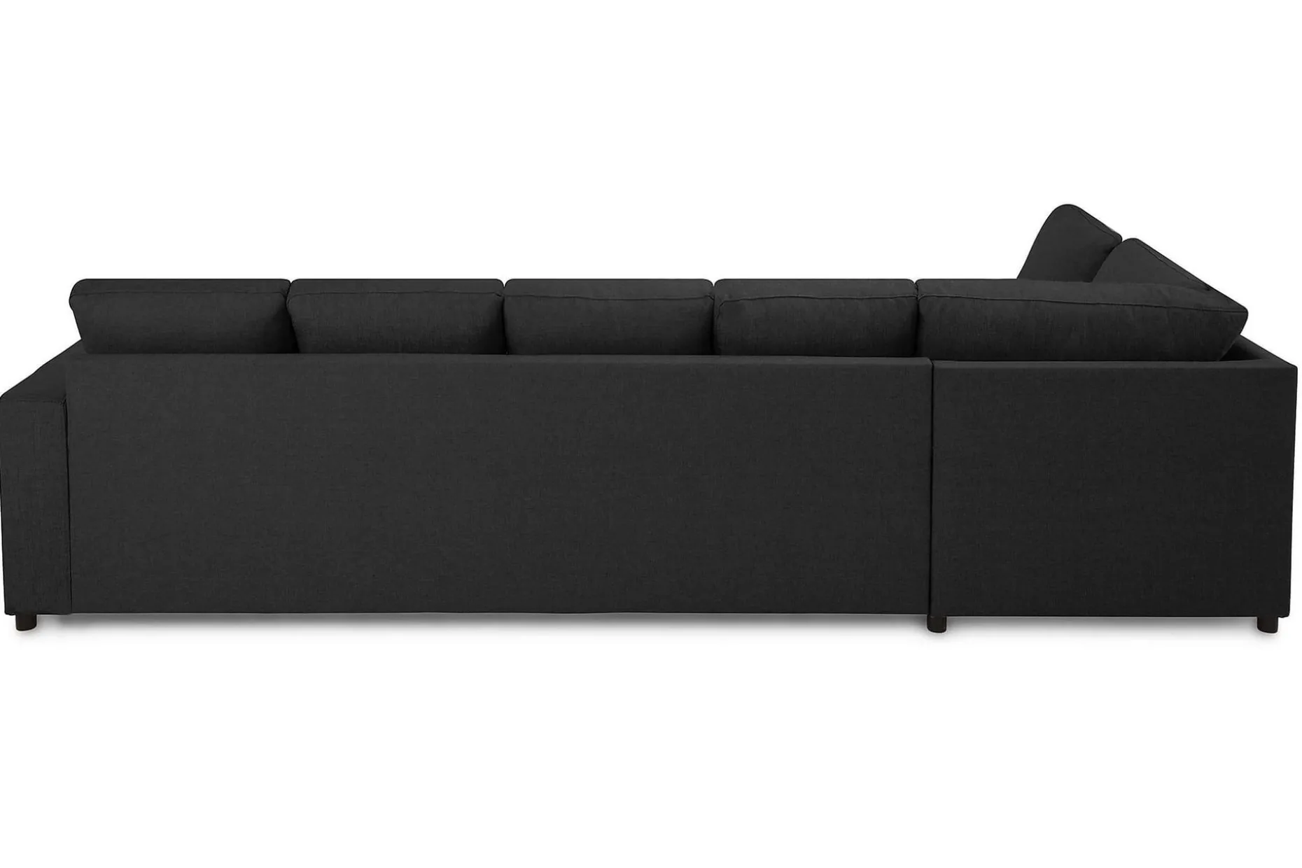 Crazy 5-sits Vänstervänd U-formad Soffa med Divan och Schäslong i Tyg