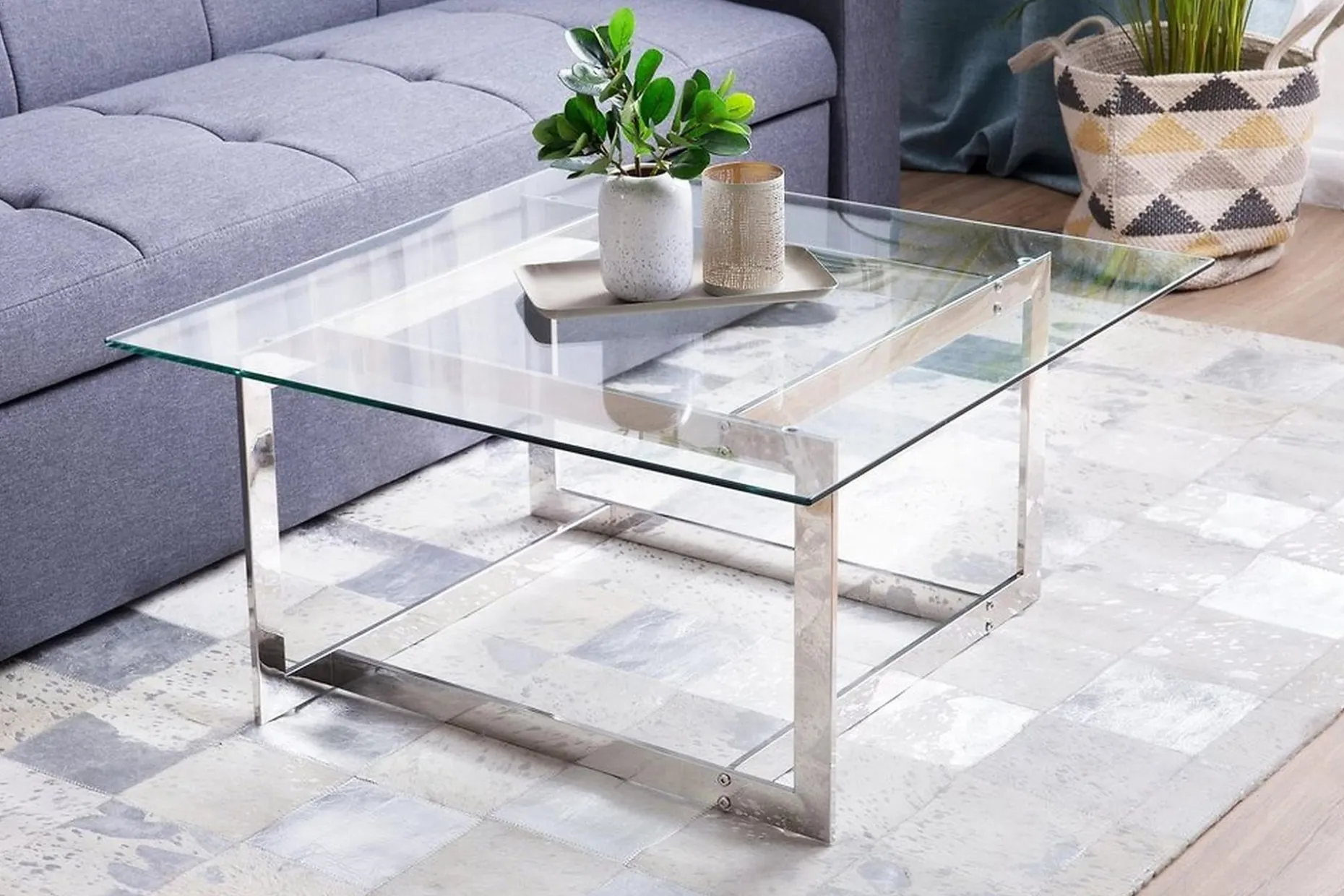 Crystal Soffbord 80 cm