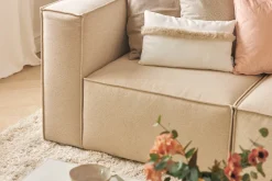 Cubo 4-sits Djup Modulsoffa med Divan i Tyg