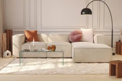 Cubo 4-sits L-formad Djup Modulsoffa med Divan i Manchester