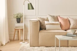 Cubo 4-sits L-formad Djup Modulsoffa med Divan i Tyg