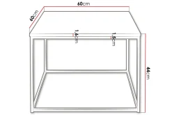 Cubosa Soffbord 60 cm