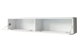 Cuguen TV-bänk 140 cm LED-belysning