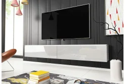 Cuguen Vägghängd Tv bänk med Förvaring 180x32x30 cm
