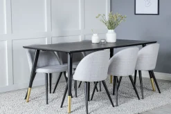 Daicy Matbord 180 cm med 6 st Sedavi Matstol