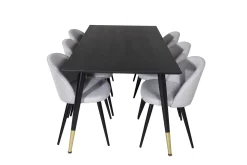 Daicy Matbord 180 cm med 6 st Sedavi Matstol