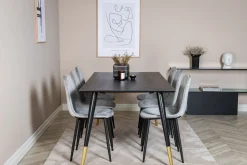 Daicy Matbord 180 cm med 6 st Ypas Matstol