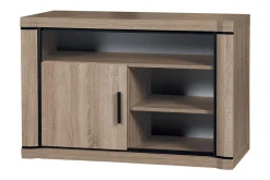 Dallas TV-bänk 107x48x72 cm LED-belysning