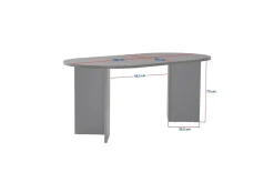 Dano Matbord 180 cm Oval