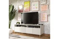Daphne Tv-bänk 158,5x50 cm Vit