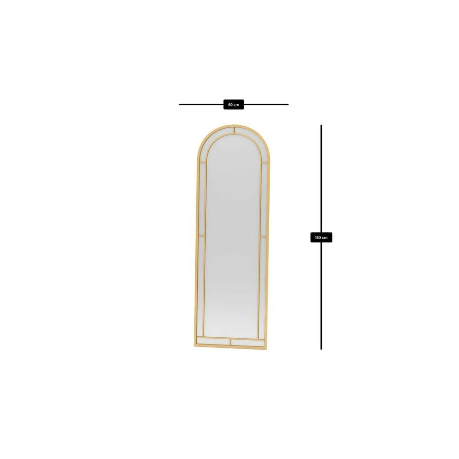 Dasina Golvspegel 60x180 cm