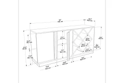 Dasina Konsollbord 148 cm