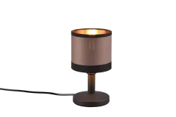 Davos Bordslampa E14 mattsvart/ greige