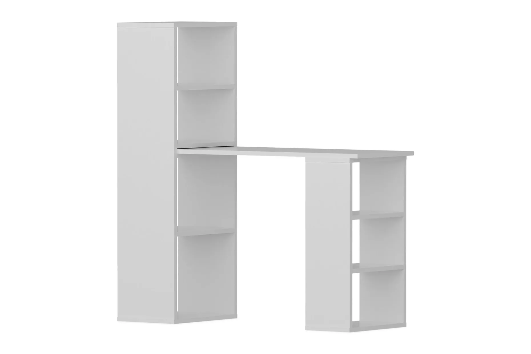 Decorotika Skrivbord 120 cm med Förvaring Hyllor