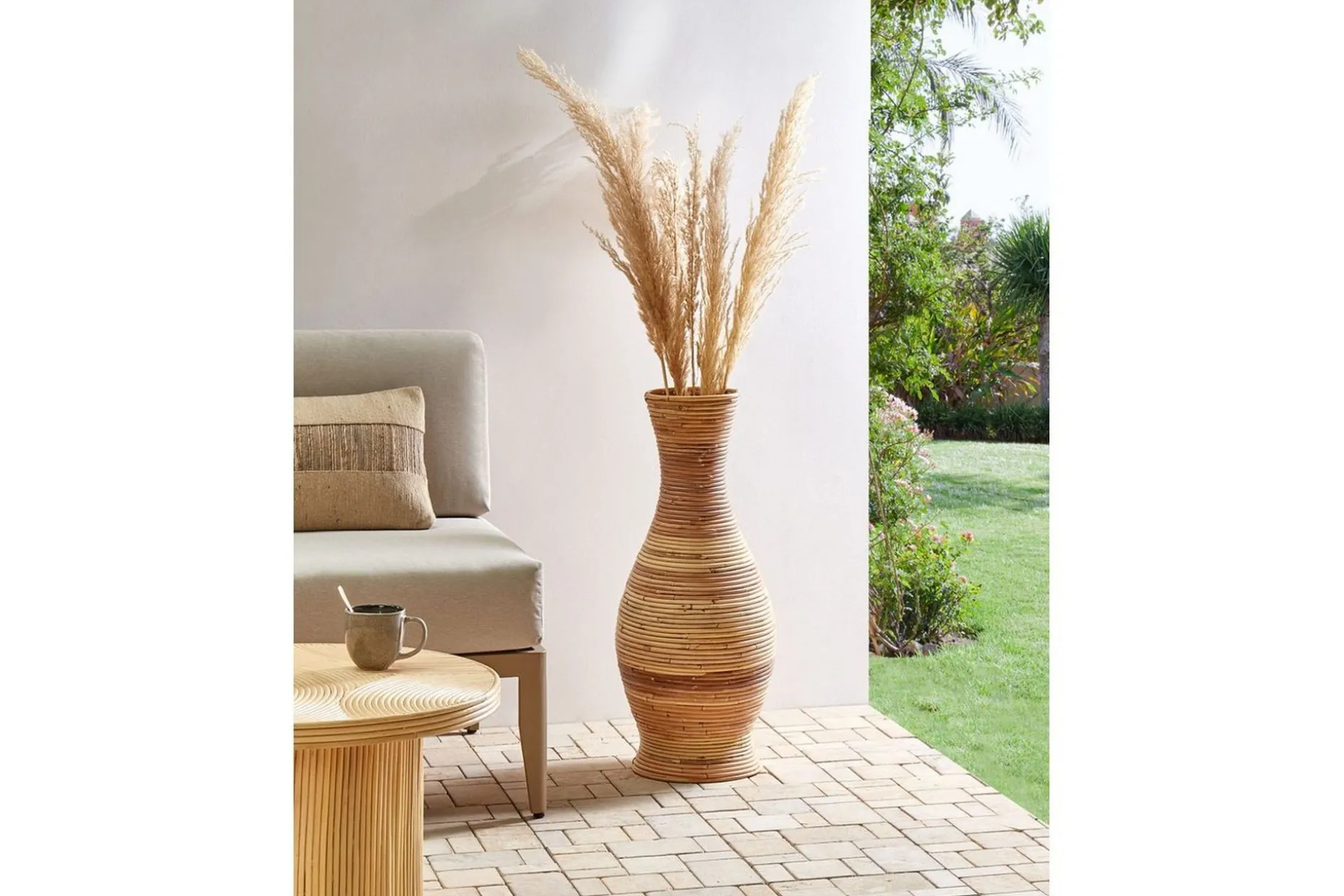 Dekorationsvas Trinisa 30x30x70 cm