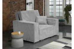 Denegal Bäddfåtölj Light grey/Dark grey