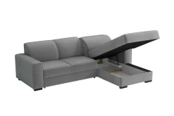 Denegal 3-sits Hörnbäddsoffa Dark grey