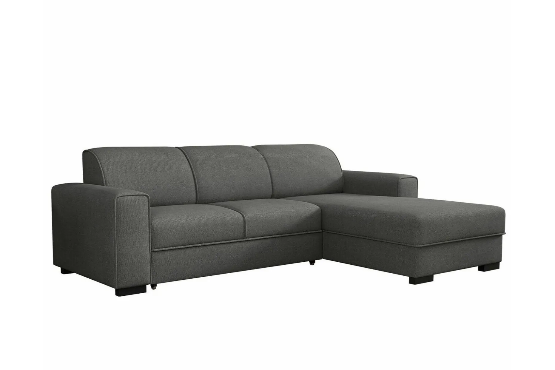 Denegal 3-sits Hörnbäddsoffa Dark grey