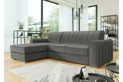 Denegal 3-sits Hörnbäddsoffa Dark grey