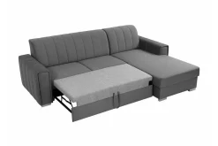 Denegal 3-sits Hörnbäddsoffa Dark grey
