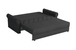 Denegal 2-sits liten bäddsoffa i Plysch