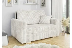 Denegal 2-sits liten bäddsoffa i Plysch