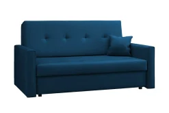 Denegal 2-sits liten bäddsoffa i Plysch