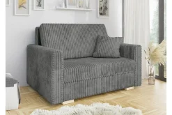Denegal 2-sits liten bäddsoffa i Plysch