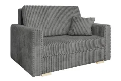 Denegal 2-sits liten bäddsoffa i Plysch