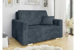 Denegal 2-sits liten bäddsoffa i Plysch