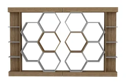 Desgrar Bokhylla 140x177,4 cm