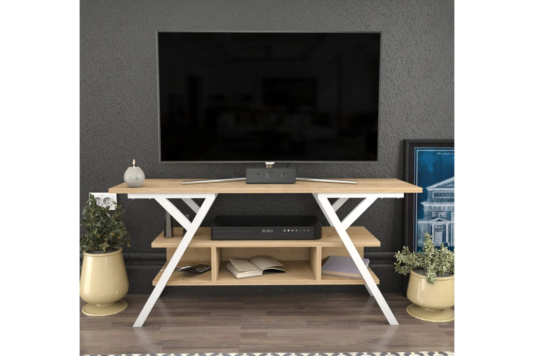 Desgrar Tv-bänk 120x55 cm
