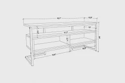 Desgrar Tv-bänk 110x49,9 cm
