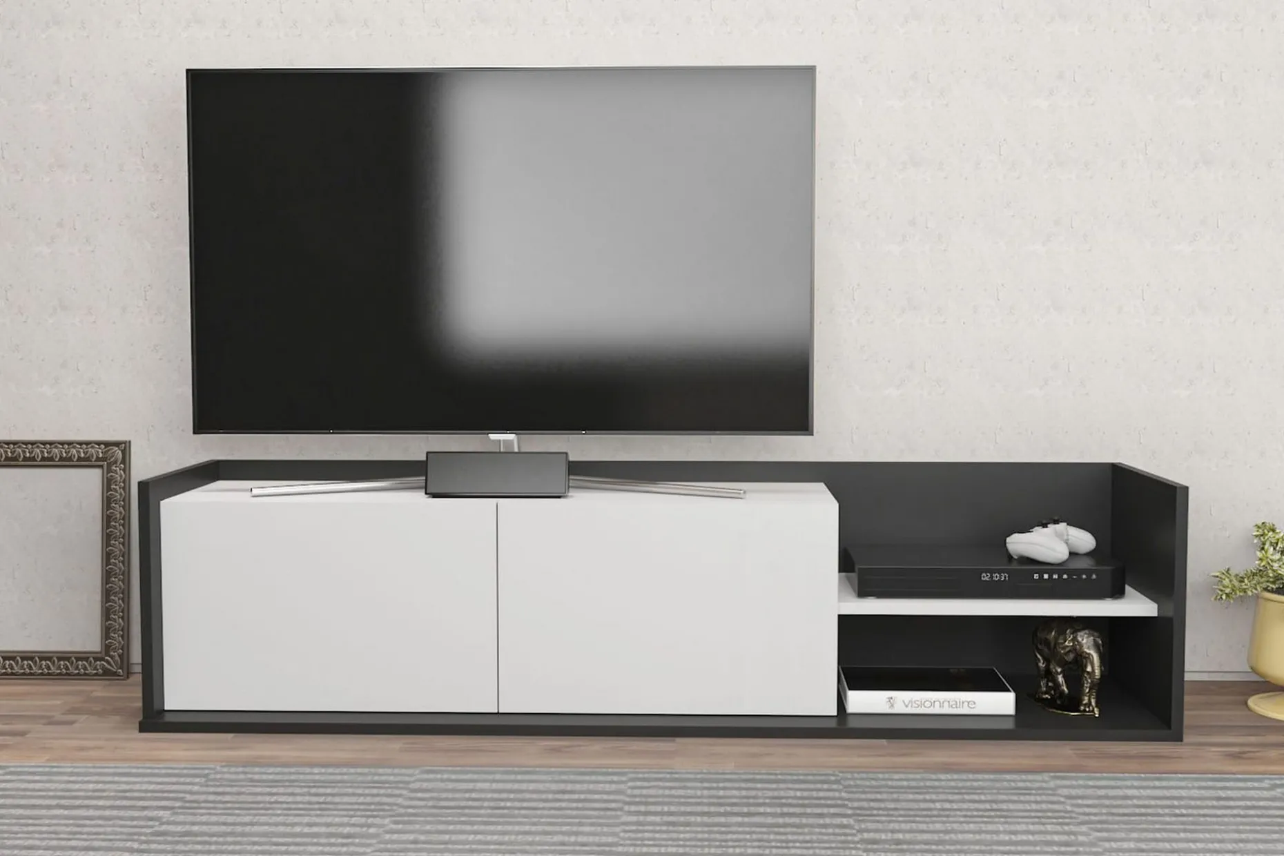 Desgrar Tv-bänk 160x36,8 cm